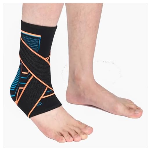 VITTO Tobillera para Esguince de Tobillo: Tobillera para Daño de Ligamentos, Tobillos Débiles, Tendinitis de Aquiles y Artritis (Pie Izquierdo o Derecho) (Manga + Correa, M)