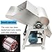 HQHAOTWU Ice Crusher Shaver Commercial Electric Ice Crusher Grinder Large Stainless Steel Ice Breaker Industrial Ice Crushing Machine Output 2T/H Ice Block Crusher for Commercial Industrial Use 220V