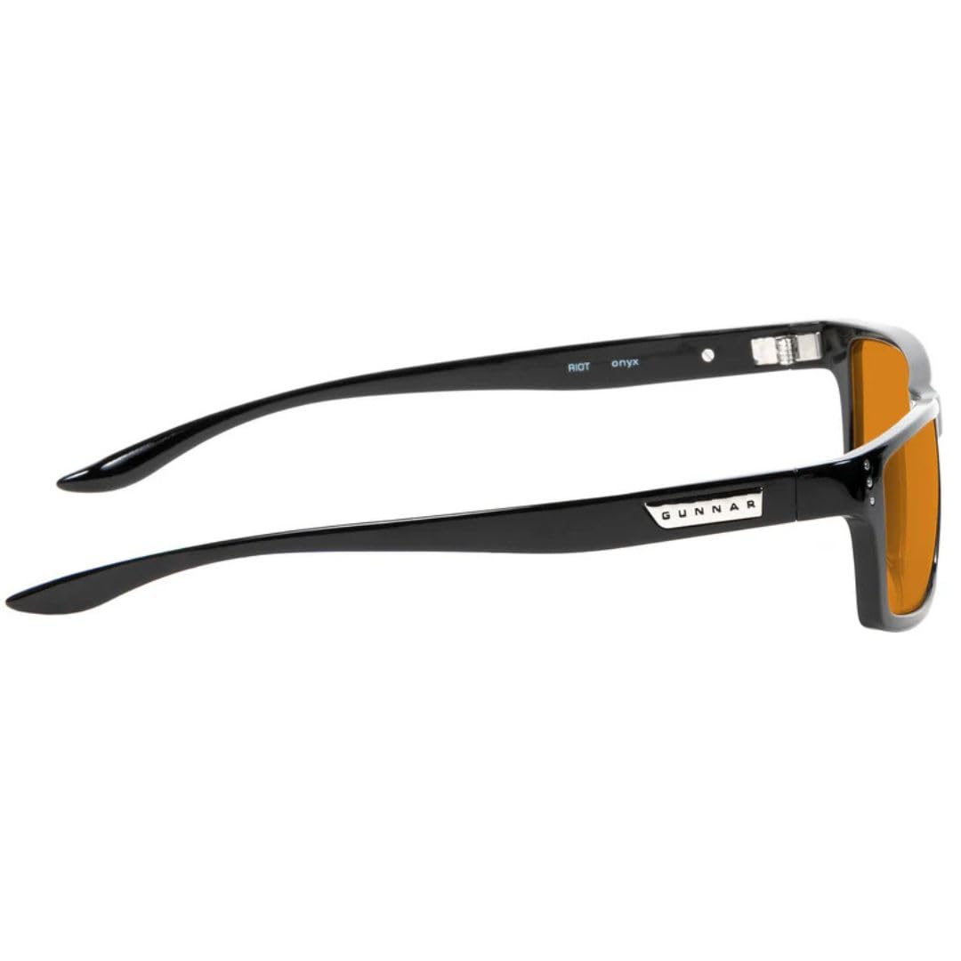 Gunnar Gafas filtro luz azul - Riot - Ónix - Ámbar MAX