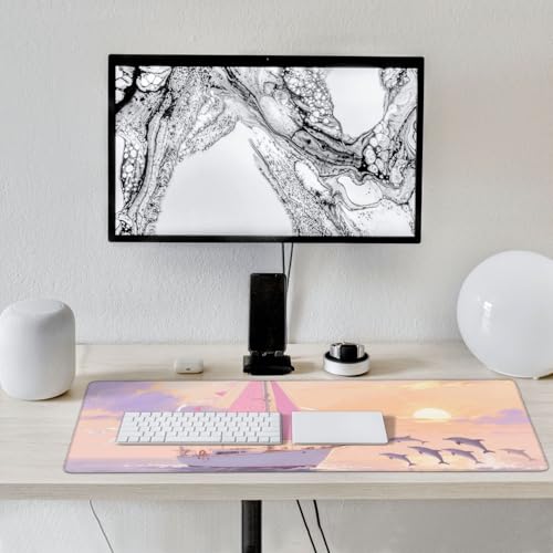 Tapis de souris de jeu XXL pour protéger la table des rayures - 7