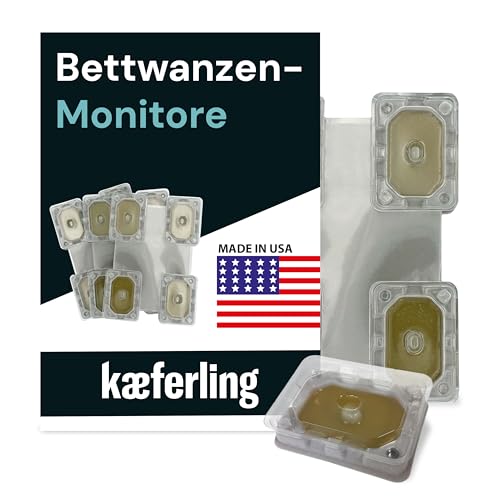 Catchmaster Bettwanzen Monitor zur Prävention 4X - Bettwanzen Detektor für