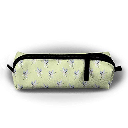 Preisvergleich Produktbild Stiftetui, Kranichmuster-Drucktaschen, Make-up-Beutel Haltbares Studenten-Briefpapier für die Schülerschule