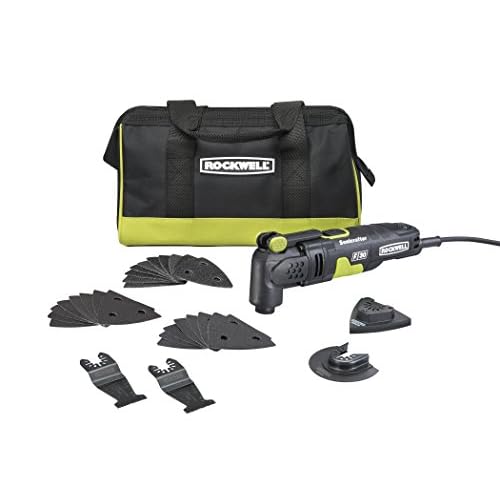 Rockwell RK5132K 3.5 Amp Sonicrafter F30 Oscillating Multi-Tool with 32 Accessories and Carry Bag