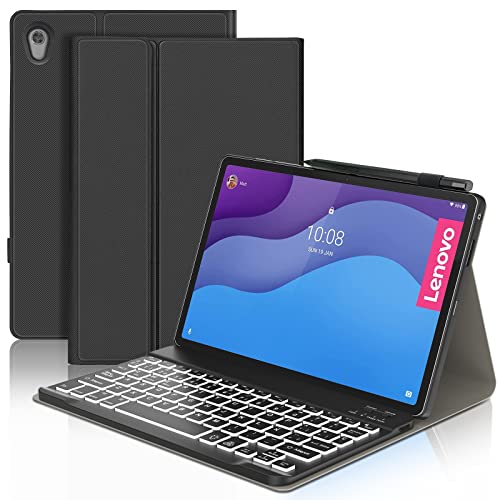 IVEOPPE Funda con Teclado para Lenovo Tab M10 HD 2ª Gén 10.1' TB-X306X/X306F 2020, Diseño...