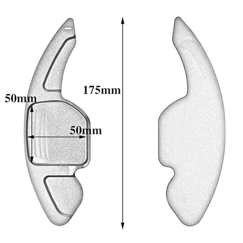 Paddle Shifter Compatible With TT TTS 2011-2014 S6 C7 For S7 S8 Q3 2013-2016 2017 Q7 2011-2015 Car Steering Wheel Paddle Shift Extend Extension Shifter(Black) - Image 5