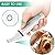 oneisall Dog Clippers with Double Blades,Cordless Small Pet Hair Grooming Trimmer,Low Noise for Trimming Dog's Hair Around Paws, Eyes, Ears, Face, Rump (White)