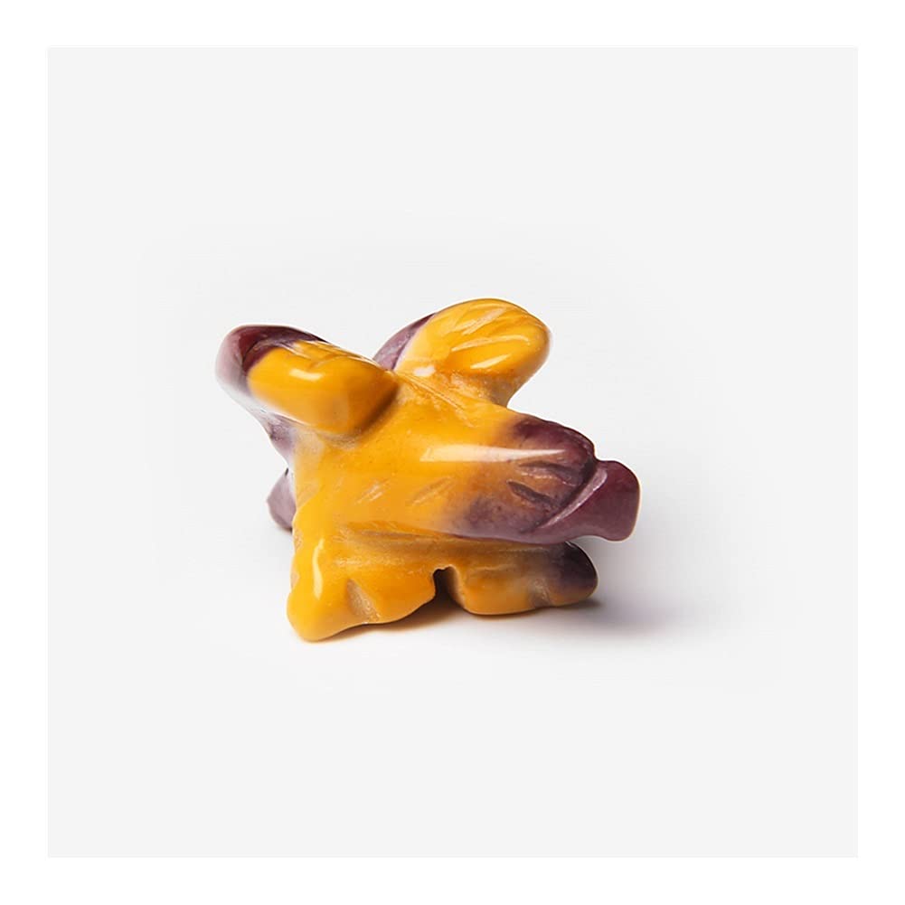 SnamicE Natural crystal rough 1PC Cat Eagle Statue Lucky Natural Carving Crystal Stone Animals Figurines Stone Decoration Gifts,17.mookaite Eagle