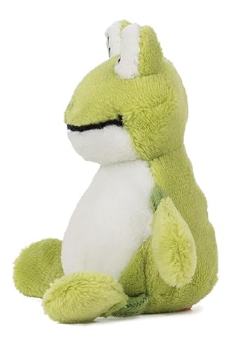 Schaffer Knuddel Mich! Magnet Kuscheltier Frosch Quark, Grün/Weiß