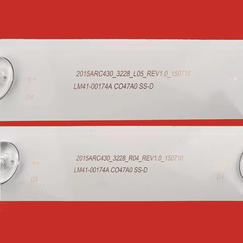 Bande de rétroéclairage LED Grundig 43VLE6621BP 43VLE5523BG 43VLE6629BR 43VLE6524BL 43GFB6627