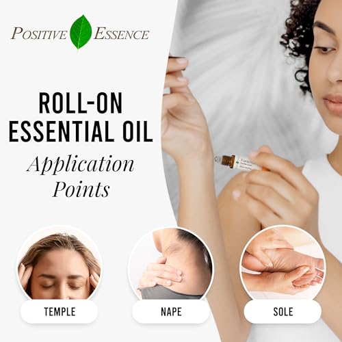 Frankincense Essential Oil Roll On, Essential Oil Blend for Relaxation and Skincare, Leak-Proof Rollerball, Relaxation Roll-on (10 mL) - Image 3