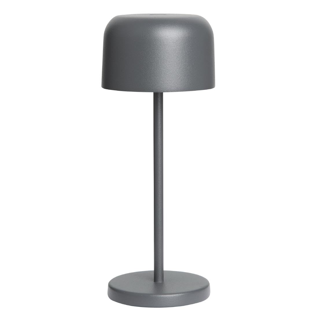 Olympia Siena Table Lamp Round Dome Grey - 200mm