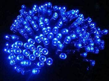 Image of URM Enterprises 12 LED Pixel String Light 40 feet Diwali, Blue Color Light Christmas Home Decoration.Heavy Duty Copper Led Pixel String Light .Its not Low Quality Rice String (Blue)-Pack 1