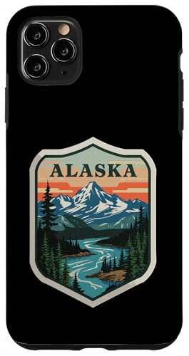 アラスカ カウト オブ アームズ 荒野 冒険 探検 土地 スマホケース iPhone 11 Pro Max 用