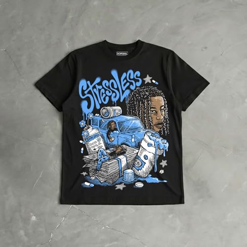 Image of DopeSkill Graphic Tee Streetwear Hip Hop Hypebeast Street Style Unisex T-Shirt Sneaker Colour Matching Shirts Cool Flexing