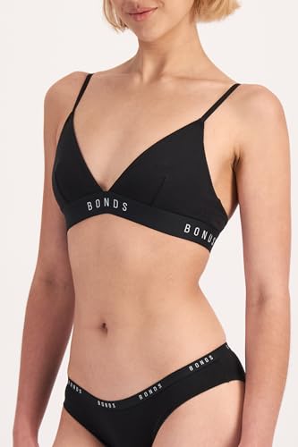 Bonds Women's Bralette Bra, Luxe Originals Bralette, Cotton/Modal-blend Stretchy, Adjustable Triangle Bra3