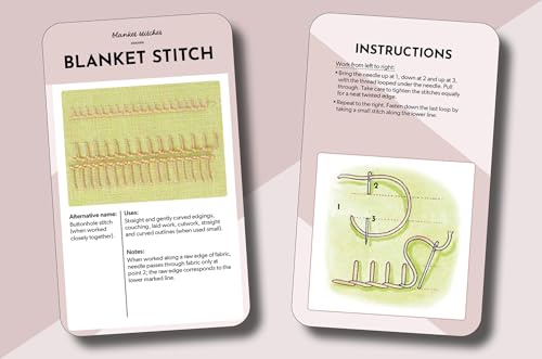 Image of Essential Embroidery Stitches Card Deck