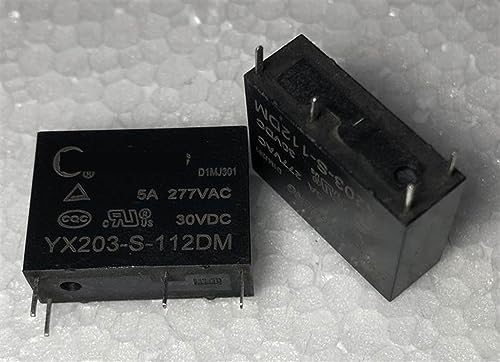 Relais 4 Broches MOBYAT YX203-S-112DM 12V 5A composant electronique