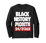 black history month tee shirts 24 7 motivational gifts maglia a manica