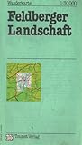  Feldberger Landschaft Wanderkarte DDR