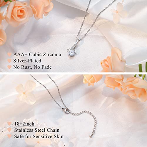 Dainty Necklace for Bonus Mom/Boyfriend's Mom/Mother of the Bride/Mother of the Groom/Daughter, Wedding Gifts4