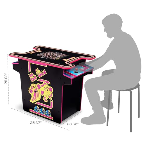 Arcade1Up Ms. PAC-MAN Cocktail Table