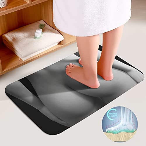 3 Teilig Badematte Set Sexy Hintern 3D Badematten Set rutschfest, Badezimmerteppich,U-förmiger WC-Vorleger,WC… – Bild 7