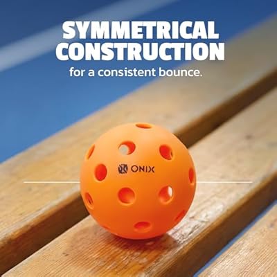 ONIX Recruit ReadytoPlay Indoor Pickleball Balls with Superior Welding Design Durable Construction, Consistent Bounce, and Ideal for Fun and Competitive Indoor Play