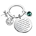 Porte-clés inspiré de Sasenach Outlander, bijoux Sassenach Scottish Outlander, cadeau « Sometimes you Find Yourself on a Path you Never Atpected », 3.0cm, Acier inoxydable