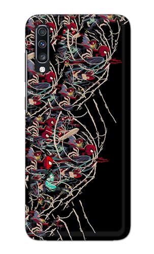 Image of PRINTFIDAA Printed Hard Back Cover Case for Samsung Galaxy A70 | Samsung Galaxy A70s Back Cover (Famous Cartoon Character) -112
