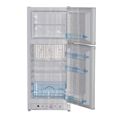 SMETA RV Propane Refrigerator with Freezer, Large Gas RV Fridge