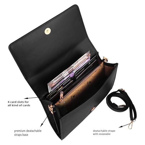 Image of ALSU Women's trendy Sling Bag | handbag | purse | crossbody bag| deattachable straps | adjustable straps |card slots side bag| phone pocket