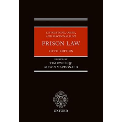 Livingstone, Owen, and Macdonald on Prison Law