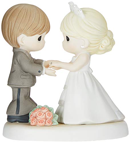 Precious Moments, From This Day Forward Bisque Porcelain Figurine, 123017