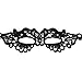 MOTOULAX (Charm, Fashion with Hollow Lace Mask) Face Stocking for Halloween Dance Party Decoration