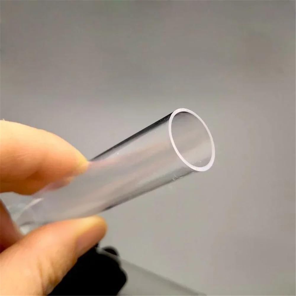 Cristalería de Laboratorio Tubos de ensayo de plástico de fondo redondo con corcho, de 12 a 25 mm, 50 o 100 unidades(18x180mm 50pcs)