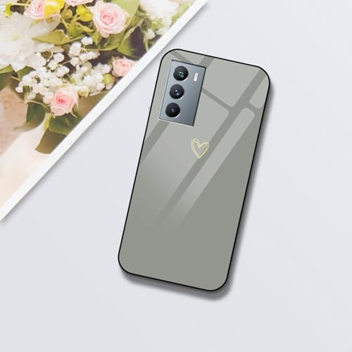 Image of COLORflow Back Cover Compatible with iQOO 9 SE 5G | Heart Notes Color Customized | Shockproof TPU Bumper with Camera Protection Back Cover Compatible with iQOO 9 SE 5G