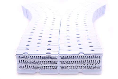 Professional 100packs Individual Lashes (Knot Free Flare Medium)