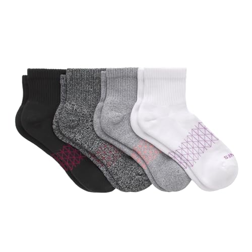Image of Hanes Women's Socks, 4-pack, Absolute Active Cushioned Moisture-wicking Best Women's Socks, Crew, Ankle and No Show