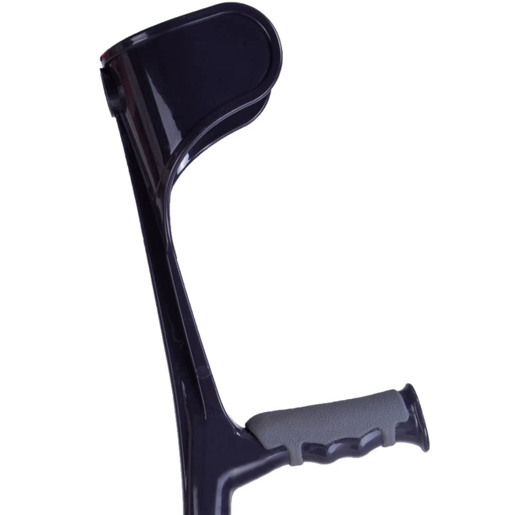 Béquilles Anglaise pour Adulte, Cannes de Marche Pliantes en Aluminium, Béquille de Canne Télescopique Réglable pour Personnes âgées Handicapées, Hauteur Applicable : 140-190 cm