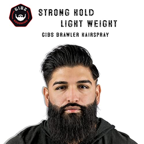 Gibs Grooming Brawler Bantamweight Hairspray, 4.5Oz #TOP2