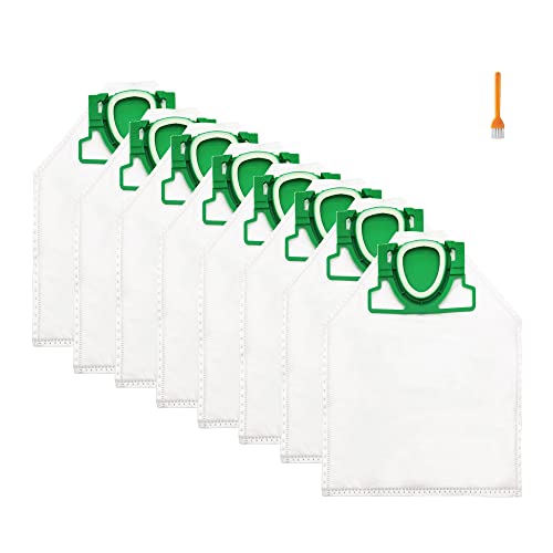 IZSOHHOME 8 Pezzi per 1 Confezione Sacchetti per la Polvere di Ricambio per aspirapolvere compatibili con VK200 FP200 Vorwerk Folletto 8 Pezzi Cover