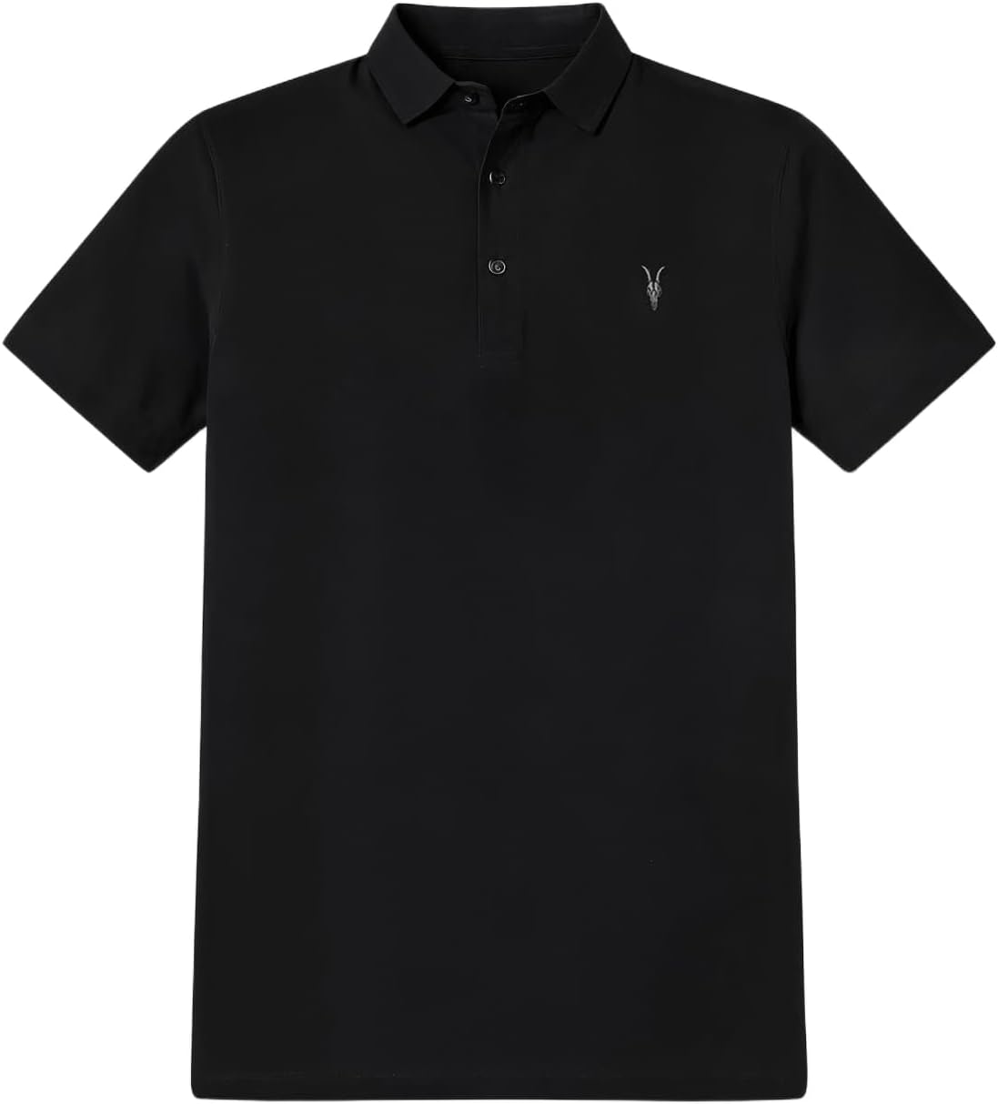Allsaints Mens Reform Short Sleeve Polo - Image 3