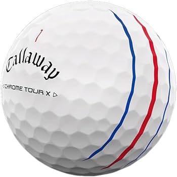 Amazon.co.jp: キャロウェイ（CALLAWAY） ゴルフボール CHROME TOUR X