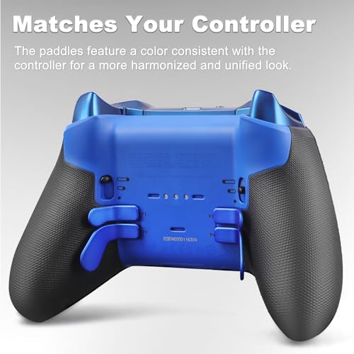 Image of Complete Component Pack for Xbox Elite Controller Series 2 - Accessories Includes 1 Controller Carrying Case, 1 Charging Dock, 4 Thumbsticks, 4 Paddles, 1 Adjustment Tool and 1 Charging Cable(BLUE)