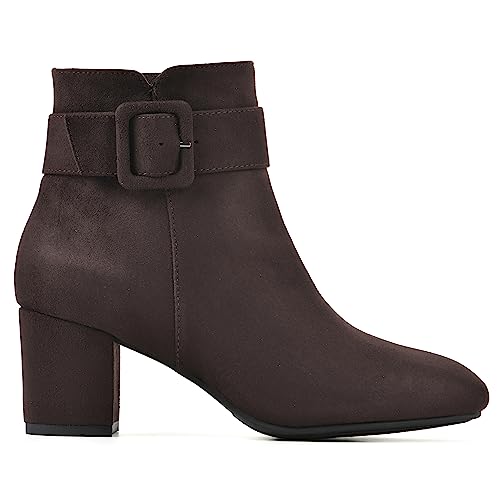 WHITE MOUNTAIN Women's Shoes Freckly Block Heel Bootie3