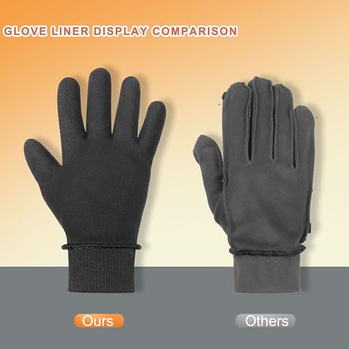Ihuan WINTER GLOVES L Gloves For Men Women-Waterproof Running Cycling Glove thumb #2