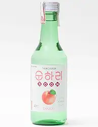 Soju Bebida Alcoólica Coreana Sabor Pêssego 360ml
