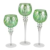 Lieferumfang: 3 Windlichter wie abgebildet