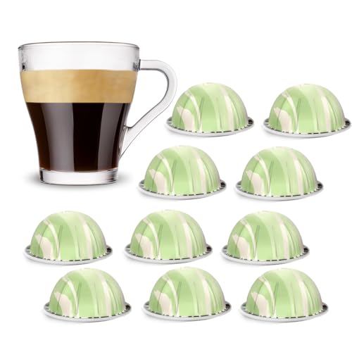 Limited Edition Pistachio Vanilla Flavour Over Ice Double Espresso Coffee Pods 2.7 fl oz (2026) (10 Capsules)