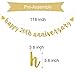 XIAOLUOLY Gold Glitter Happy 20th Anniversary Banner,Happy 20th Anniversary
